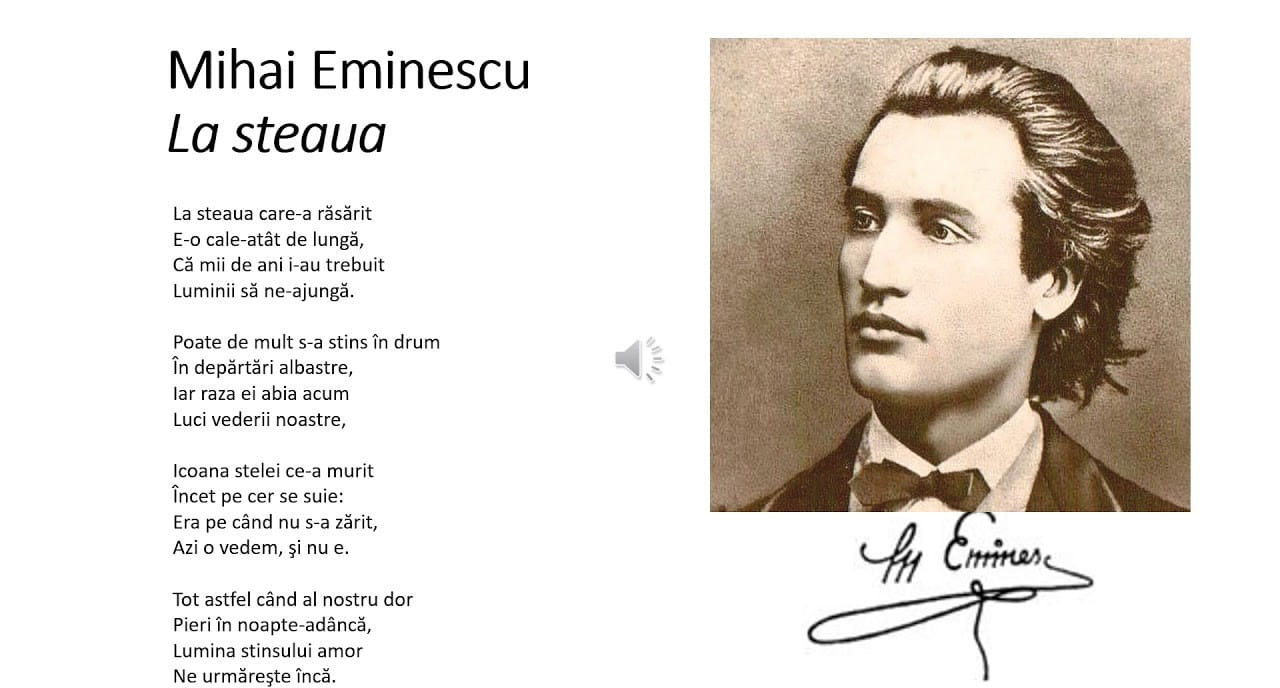 15 IANUARIE - ZIUA CULTURII NAȚIONALE